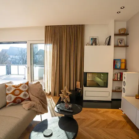 Daire Aussergewoehnliches Lichtdurchflutetes Penthouse Im Zentrum Mühldorf